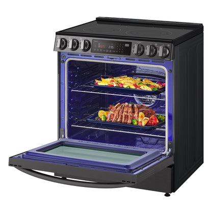 6.3 cu ft. Smart Wi-Fi Enabled ProBake Convection® InstaView™ Electric Slide-in Ranges with AirFry LSEL6335D