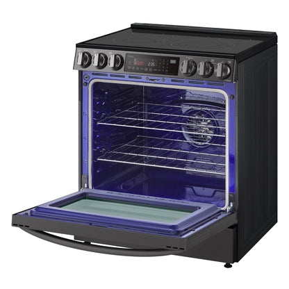 6.3 cu ft. Smart Wi-Fi Enabled ProBake Convection® InstaView™ Electric Slide-in Ranges with AirFry LSEL6335D