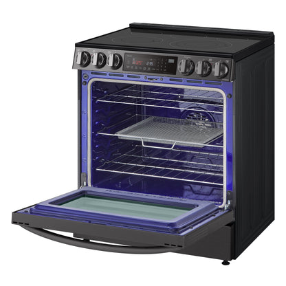 6.3 cu ft. Smart Wi-Fi Enabled ProBake Convection® InstaView™ Electric Slide-in Ranges with AirFry LSEL6335D