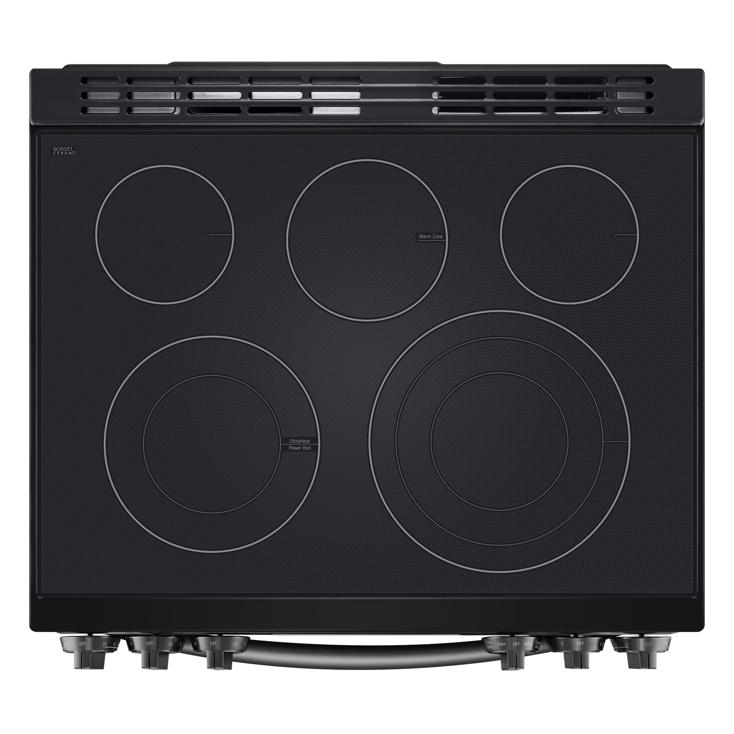6.3 cu ft. Smart Wi-Fi Enabled ProBake Convection® InstaView™ Electric Slide-in Ranges with AirFry LSEL6335D