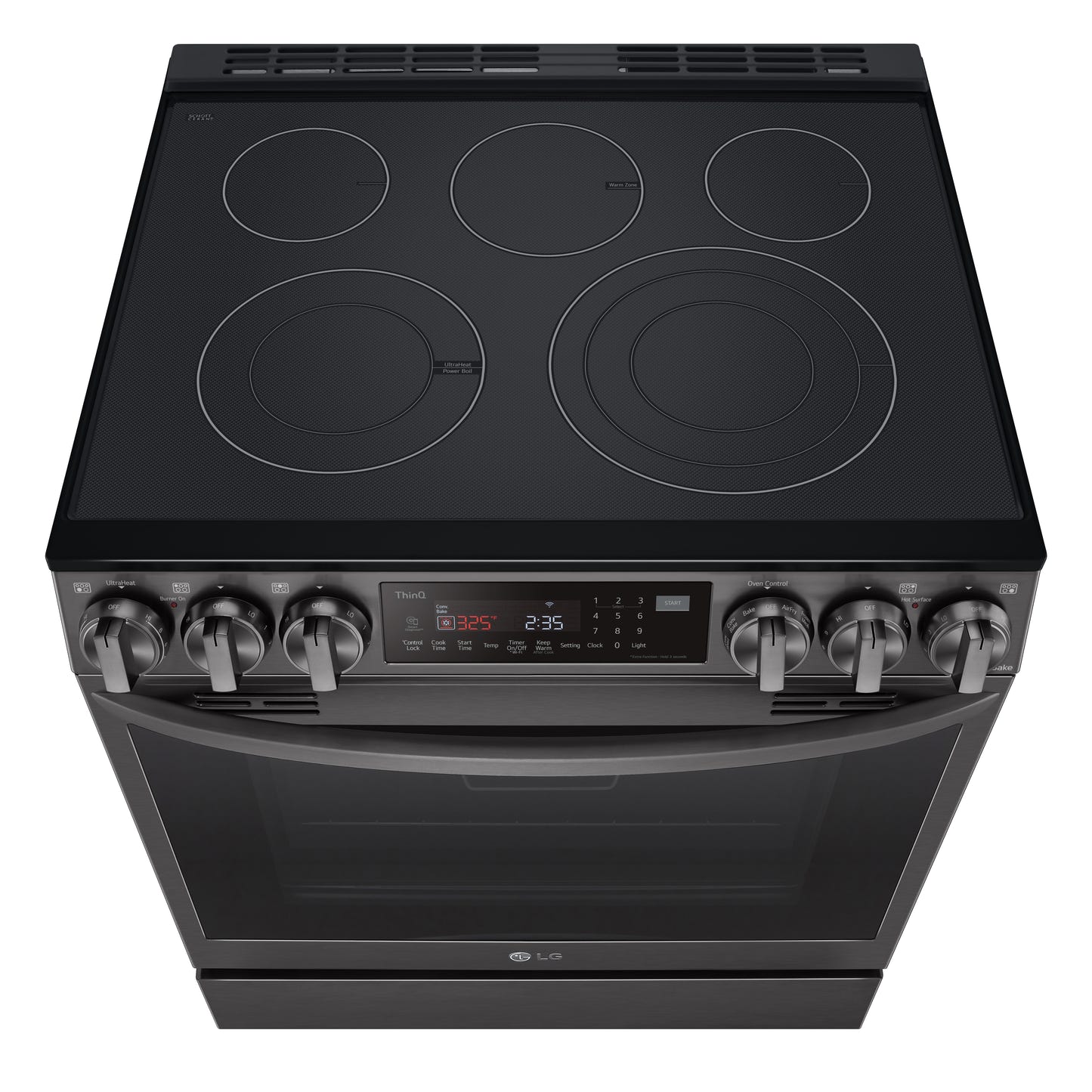 6.3 cu ft. Smart Wi-Fi Enabled ProBake Convection® InstaView™ Electric Slide-in Ranges with AirFry LSEL6335D