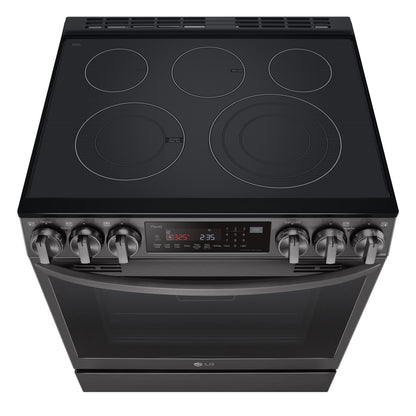 6.3 cu ft. Smart Wi-Fi Enabled ProBake Convection® InstaView™ Electric Slide-in Ranges with AirFry LSEL6335D