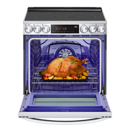 6.3 cu ft. Smart Wi-Fi Enabled ProBake Convection® InstaView™ Electric Slide-in Ranges with Air Fry LSEL6335F