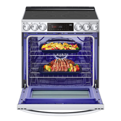 6.3 cu ft. Smart Wi-Fi Enabled ProBake Convection® InstaView™ Electric Slide-in Ranges with Air Fry LSEL6335F