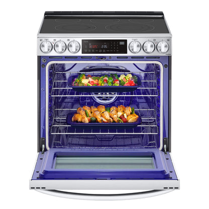 6.3 cu ft. Smart Wi-Fi Enabled ProBake Convection® InstaView™ Electric Slide-in Ranges with Air Fry LSEL6335F