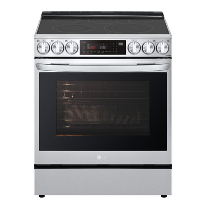 6.3 cu ft. Smart Wi-Fi Enabled ProBake Convection® InstaView™ Electric Slide-in Ranges with Air Fry LSEL6335F