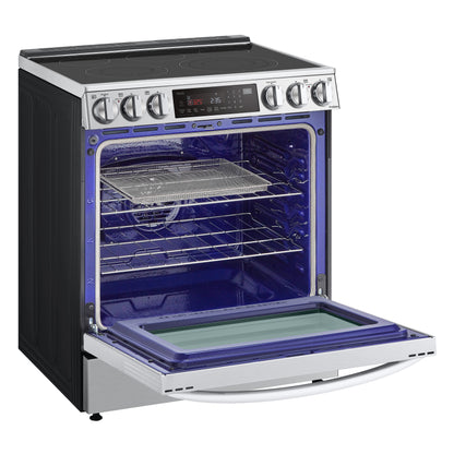 6.3 cu ft. Smart Wi-Fi Enabled ProBake Convection® InstaView™ Electric Slide-in Ranges with Air Fry LSEL6335F