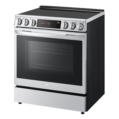 6.3 cu ft. Smart Wi-Fi Enabled ProBake Convection® InstaView™ Electric Slide-in Ranges with Air Fry LSEL6335F