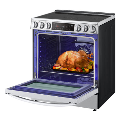 6.3 cu ft. Smart Wi-Fi Enabled ProBake Convection® InstaView™ Electric Slide-in Ranges with Air Fry LSEL6335F