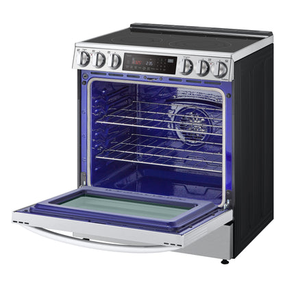 6.3 cu ft. Smart Wi-Fi Enabled ProBake Convection® InstaView™ Electric Slide-in Ranges with Air Fry LSEL6335F