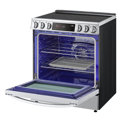 6.3 cu ft. Smart Wi-Fi Enabled ProBake Convection® InstaView™ Electric Slide-in Ranges with Air Fry LSEL6335F