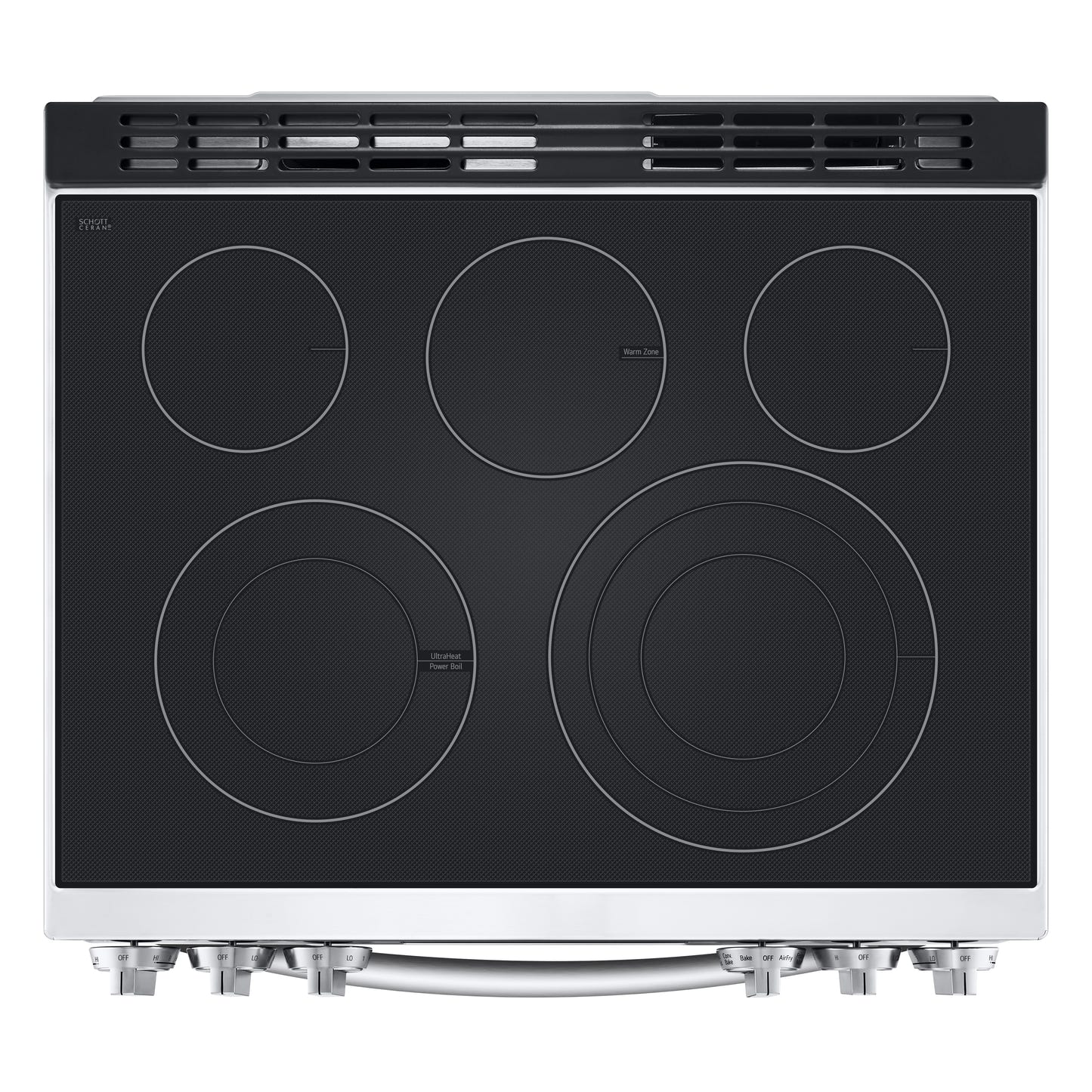 6.3 cu ft. Smart Wi-Fi Enabled ProBake Convection® InstaView™ Electric Slide-in Ranges with Air Fry LSEL6335F