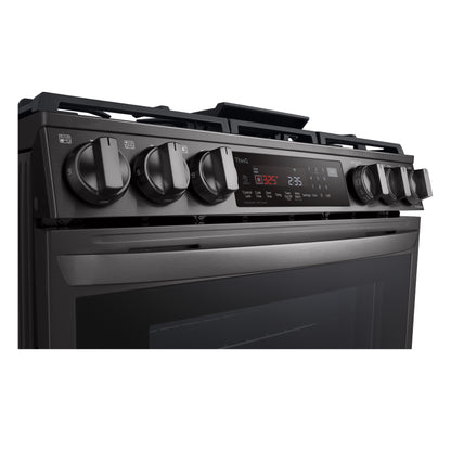 6.3 cu ft. Smart Wi-Fi Enabled ProBake Convection® InstaView™ Gas Slide-in Ranges with AirFry LSGL6335D