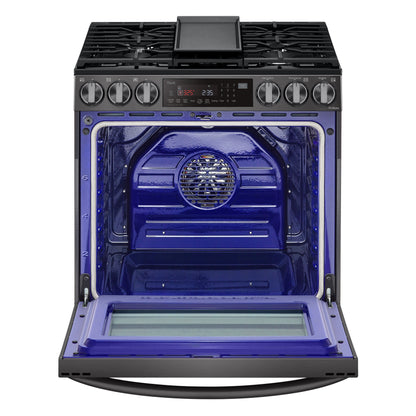 6.3 cu ft. Smart Wi-Fi Enabled ProBake Convection® InstaView™ Gas Slide-in Ranges with AirFry LSGL6335D