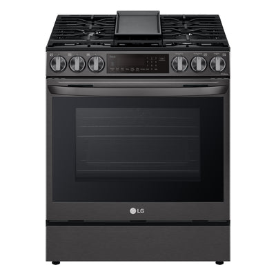 6.3 cu ft. Smart Wi-Fi Enabled ProBake Convection® InstaView™ Gas Slide-in Ranges with AirFry LSGL6335D
