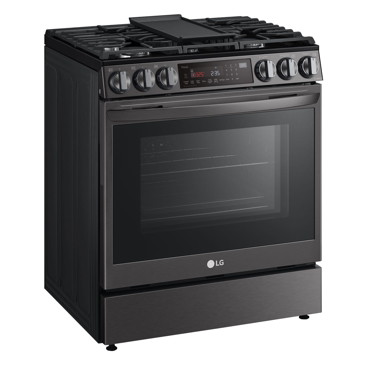6.3 cu ft. Smart Wi-Fi Enabled ProBake Convection® InstaView™ Gas Slide-in Ranges with AirFry LSGL6335D