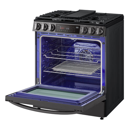 6.3 cu ft. Smart Wi-Fi Enabled ProBake Convection® InstaView™ Gas Slide-in Ranges with AirFry LSGL6335D
