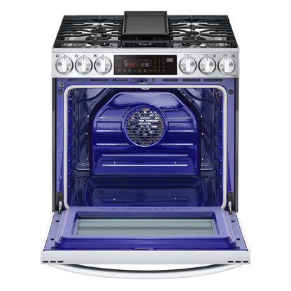 6.3 cu ft. Smart Wi-Fi Enabled ProBake Convection® InstaView™ Gas Slide-in Ranges with Air Fry LSGL6335F