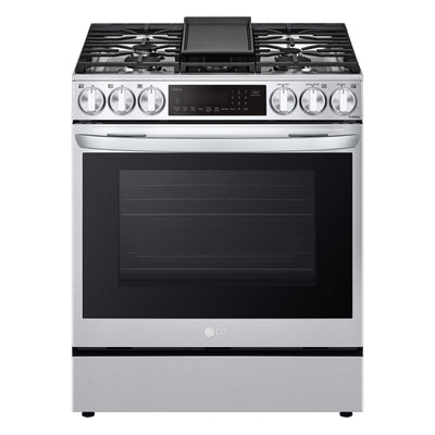 6.3 cu ft. Smart Wi-Fi Enabled ProBake Convection® InstaView™ Gas Slide-in Ranges with Air Fry LSGL6335F