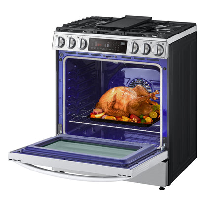 6.3 cu ft. Smart Wi-Fi Enabled ProBake Convection® InstaView™ Gas Slide-in Ranges with Air Fry LSGL6335F
