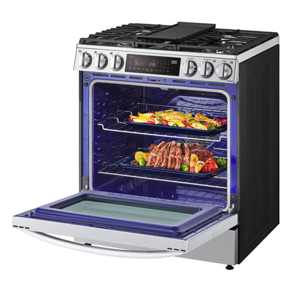 6.3 cu ft. Smart Wi-Fi Enabled ProBake Convection® InstaView™ Gas Slide-in Ranges with Air Fry LSGL6335F