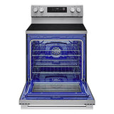LG LREN6321YE 30" Electric 6.3 cu ft. Range Probake Convection, EasyClean® & Smart, Stainless, Freestanding