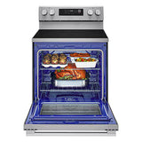 LG LREN6321YE 30" Electric 6.3 cu ft. Range Probake Convection, EasyClean® & Smart, Stainless, Freestanding