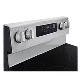 LG LREN6321YE 30" Electric 6.3 cu ft. Range Probake Convection, EasyClean® & Smart, Stainless, Freestanding