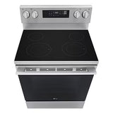 LG LREN6321YE 30" Electric 6.3 cu ft. Range Probake Convection, EasyClean® & Smart, Stainless, Freestanding