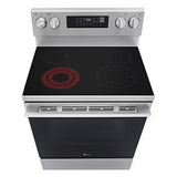 LG LREN6321YE 30" Electric 6.3 cu ft. Range Probake Convection, EasyClean® & Smart, Stainless, Freestanding
