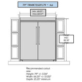 Electrolux TRMKTSS2FL79 Refrigerator / Freezer Trim Kit