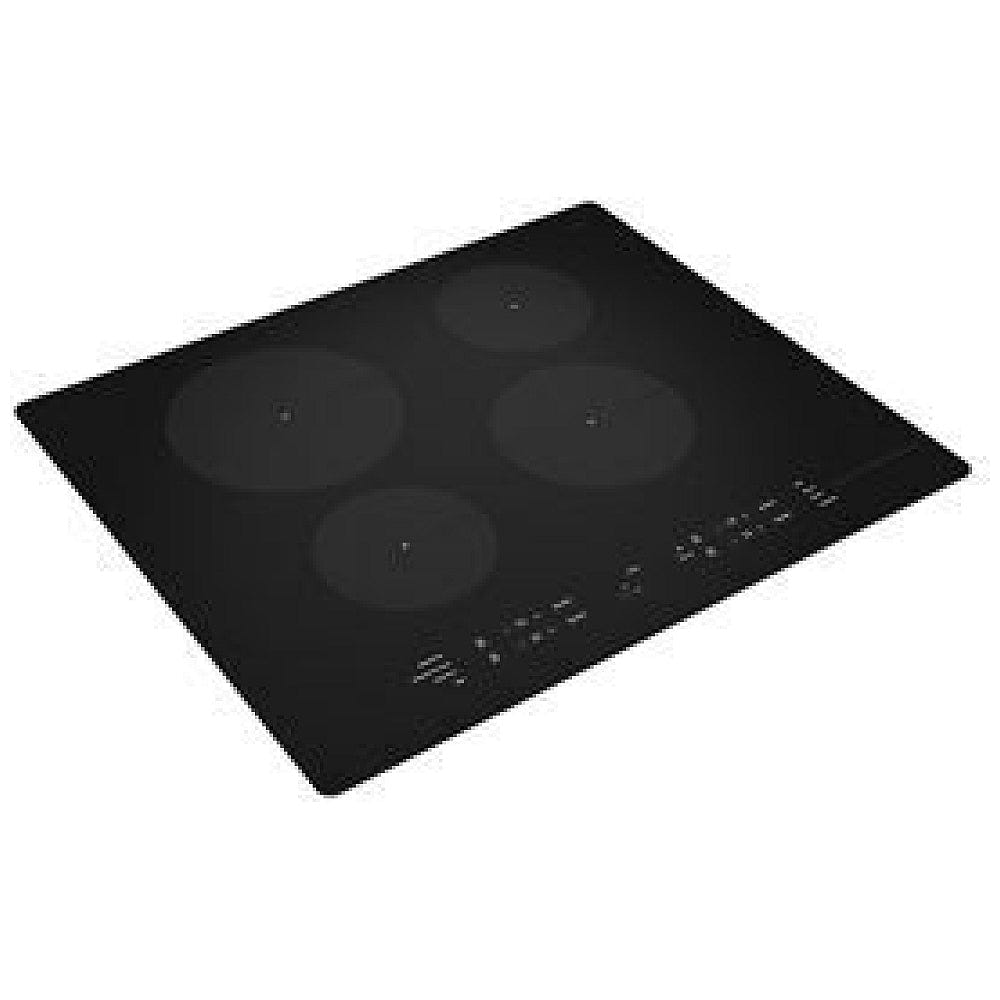 Whirlpool UCIG245KBL Induction Cooktop, 24 inch Exterior Width, 4 Burners, 3,000 Highest Burner Element (Watts), Black colour