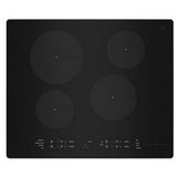 Whirlpool UCIG245KBL Induction Cooktop, 24 inch Exterior Width, 4 Burners, 3,000 W Highest Element, Black colour