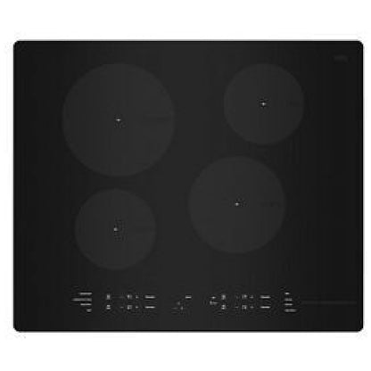 Whirlpool UCIG245KBL Induction Cooktop, 24 inch Exterior Width, 4 Burners, 3,000 Highest Burner Element (Watts), Black colour