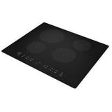 Whirlpool UCIG245KBL Induction Cooktop, 24 inch Exterior Width, 4 Burners, 3,000 W Highest Element, Black colour