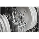 Whirlpool UDPS5118PP Dishwasher, 18 inch Exterior Width, 50 dB Decibel Level, Fully Integrated, Stainless Interior, Custom Panel Ready, 6 Wash Cycles, 8 Capacity (Place Settings), 2 Loading Racks, Panel Ready