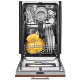 Whirlpool UDPS5118PP Dishwasher, 18 inch Exterior Width, 50 dB Decibel Level, Fully Integrated, Stainless Interior, Custom Panel Ready, 6 Wash Cycles, 8 Capacity (Place Settings), 2 Loading Racks, Panel Ready