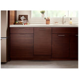 Whirlpool UDPS5118PP Dishwasher, 18 inch Exterior Width, 50 dB Decibel Level, Fully Integrated, Stainless Interior, Custom Panel Ready, 6 Wash Cycles, 8 Capacity (Place Settings), 2 Loading Racks, Panel Ready