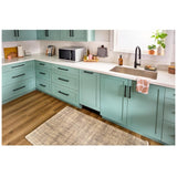 Whirlpool UDPS5118SP Dishwasher, 18 inch Exterior Width, 48 dB Decibel Level, Fully Integrated, Stainless Interior, Custom Panel Ready, 6 Wash Cycles, 8 Capacity (Place Settings), 2 Loading Racks, Panel Ready