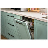 Whirlpool UDPS5118SP Dishwasher, 18 inch Exterior Width, 48 dB Decibel Level, Fully Integrated, Stainless Interior, Custom Panel Ready, 6 Wash Cycles, 8 Capacity (Place Settings), 2 Loading Racks, Panel Ready