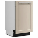 Whirlpool UDPS5118SP Dishwasher, 18 inch Exterior Width, 48 dB Decibel Level, Fully Integrated, Stainless Interior, Custom Panel Ready, 6 Wash Cycles, 8 Capacity (Place Settings), 2 Loading Racks, Panel Ready