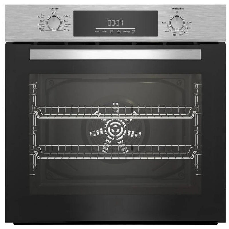 Whirlpool UOS52ES4SZ Single Wall Oven, 24 inch Exterior Width, True Convection, Self Clean, 2.5 cu. ft. Capacity, Air Fry, Stainless Steel colour