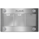 Whirlpool UVL6036JSS Insert Liner, 36 inch Exterior Width, LED, Aluminum Mesh Filter, Stainless Steel colour