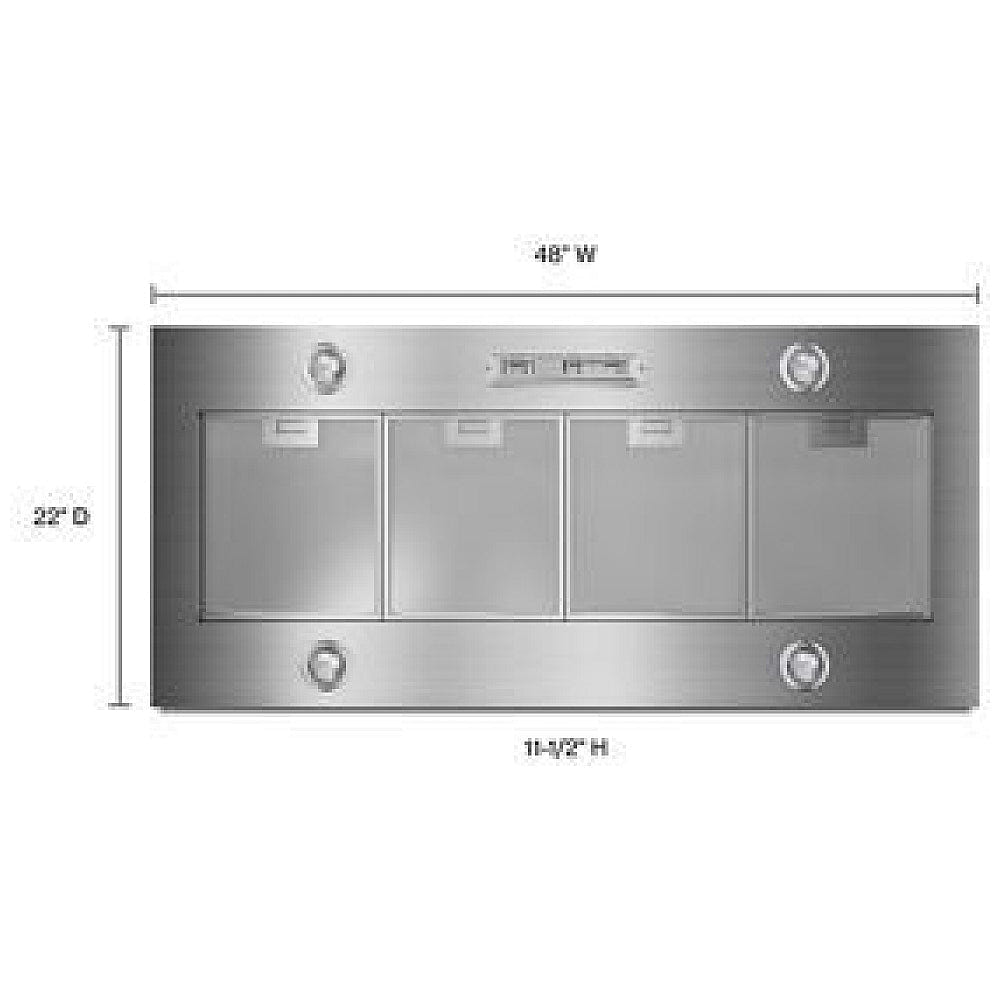 Whirlpool UVL6048JSS Insert Liner, 48 inch Exterior Width, LED, Stainless Steel colour