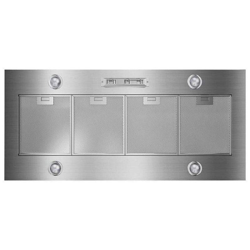 Whirlpool UVL6048JSS Insert Liner, 48 inch Exterior Width, LED, Aluminum Mesh Filter, Stainless Steel colour
