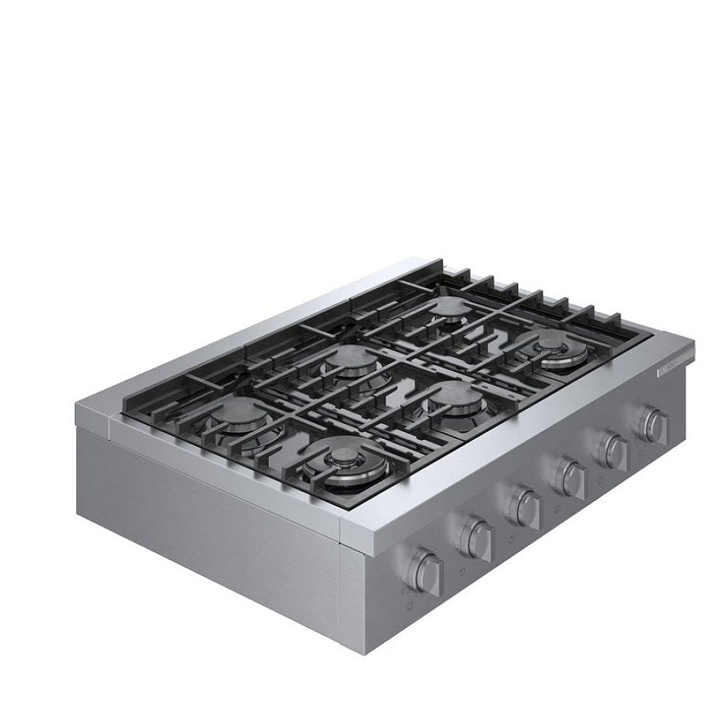 36" Gas Rangetop, 6 Burner, Stainless Steel, RGM8658UC