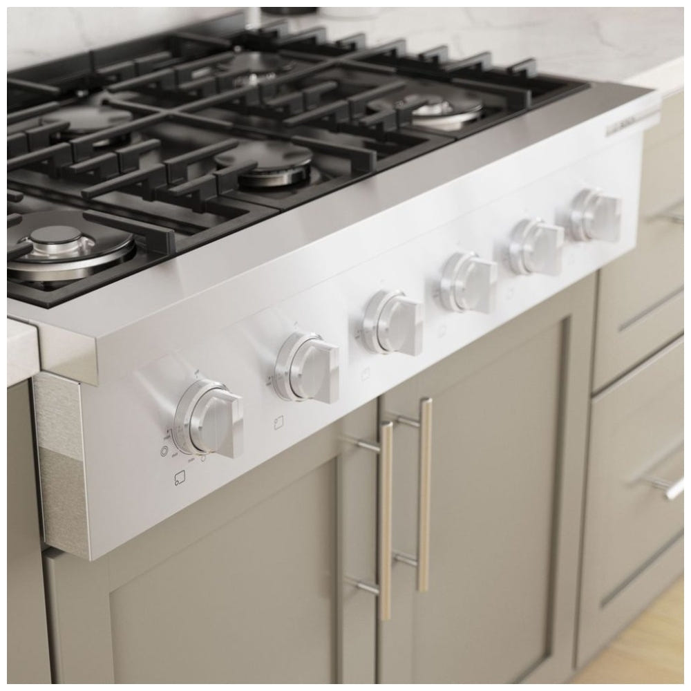 36" Gas Rangetop, 6 Burner, Stainless Steel, RGM8658UC