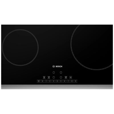 Bosch 500 Series NET5469SC Electric Cooktop, 24 inch Exterior Width, 4 Burners, 2,200 Highest Burner Element (Watts), Black colour Series 6, PreciseSelect®