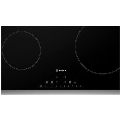 Bosch 500 Series NET5469SC Electric Cooktop, 24 inch Exterior Width, 4 Burners, 2,200 Highest Burner Element (Watts), Black colour Series 6, PreciseSelect®