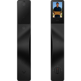 V5 Vision - 3D Face Recognition & 2K Video Doorbell Smart Lock - Black Colour